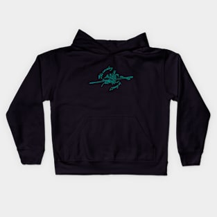 Cavalry (aquamarine) Kids Hoodie